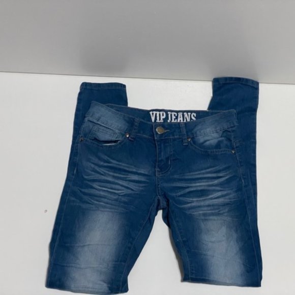 V.I.P. Women's Extra Stretch, Tight Slim Fit Jeans - Picture 1 of 8